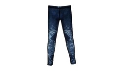 Лосины мужские Rusco Sport BLACK HERB